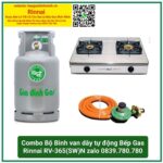 Giá Bộ Bình Van Dây Tự Động Bếp Gas Rinnai RV-365(SW)N XEM THÊM